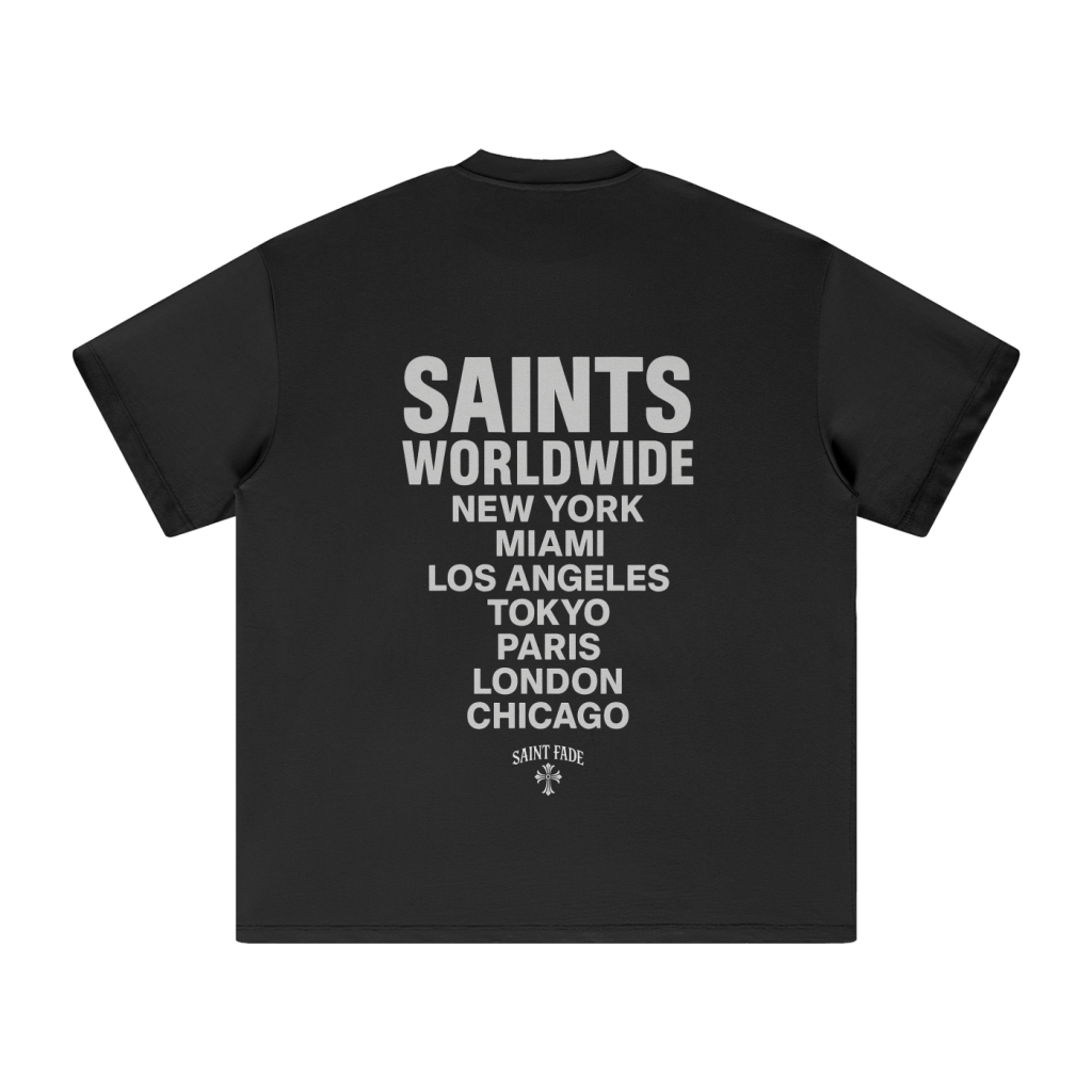 SAINTS WORLDWIDE GLOBE TEE