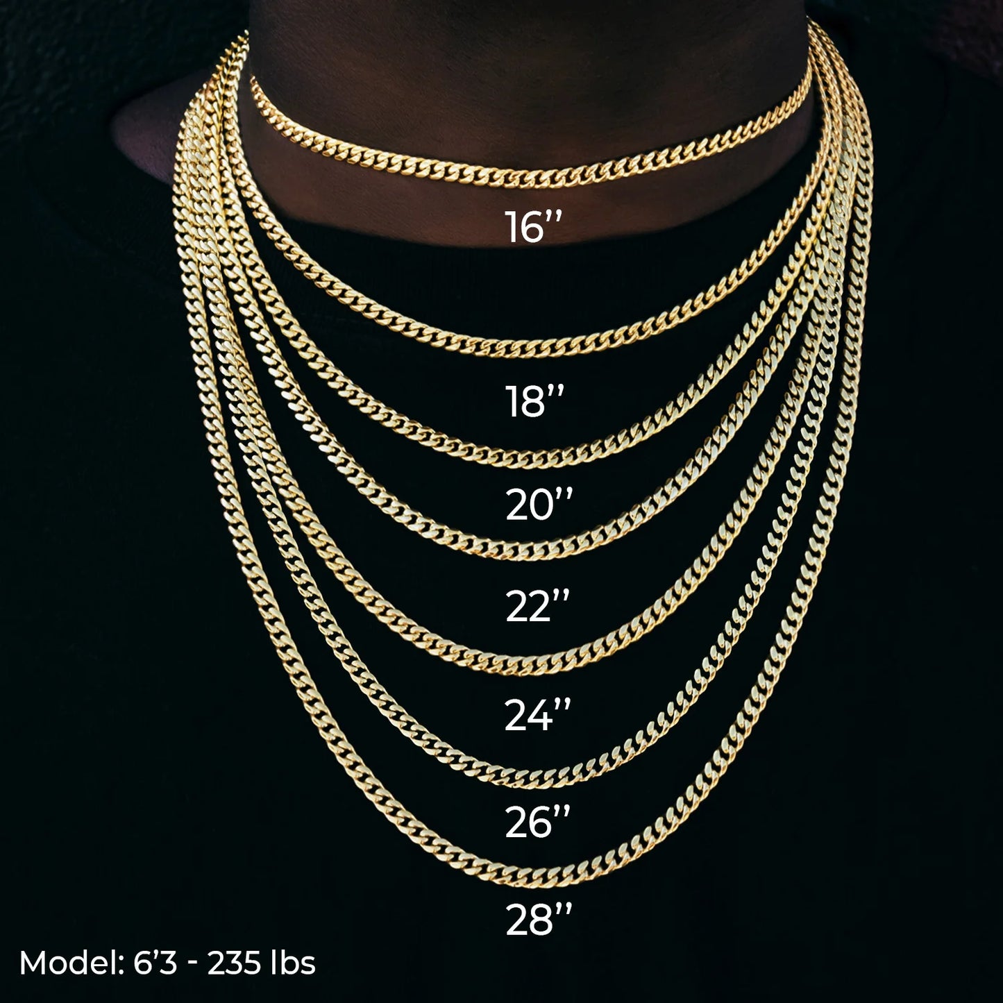 Micro Clustered Tennis Necklace