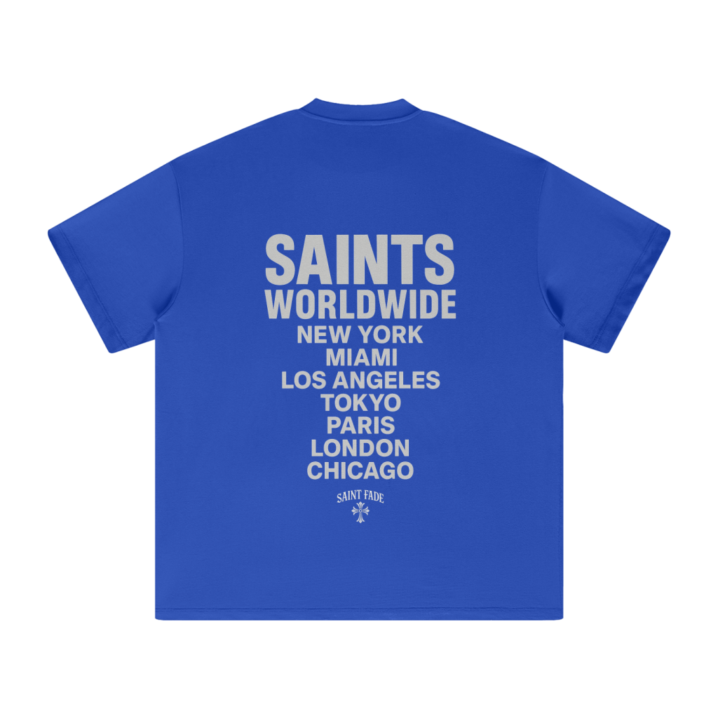 SAINTS WORLDWIDE GLOBE TEE