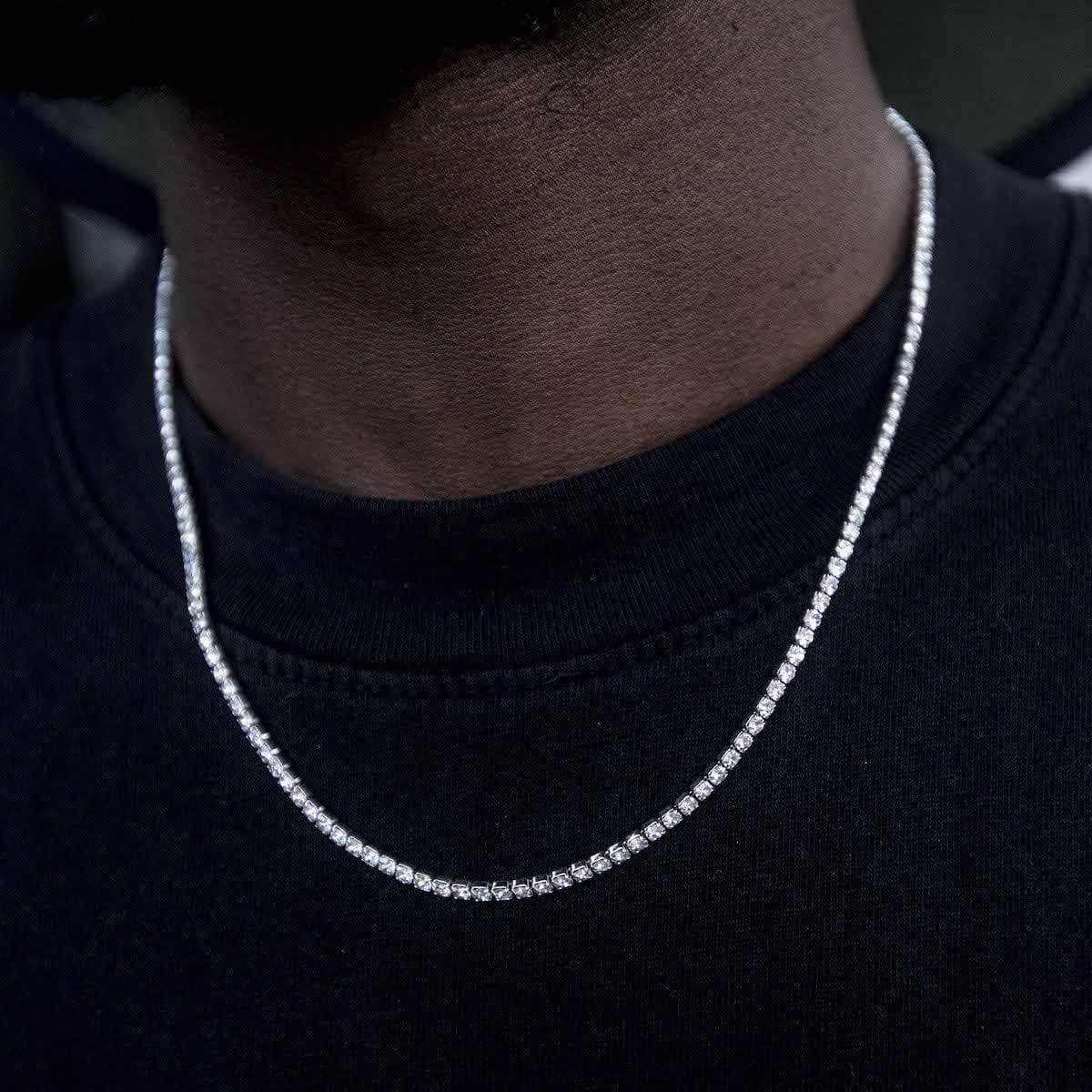 Saint Fade Micro Moissanite Tennis Chain