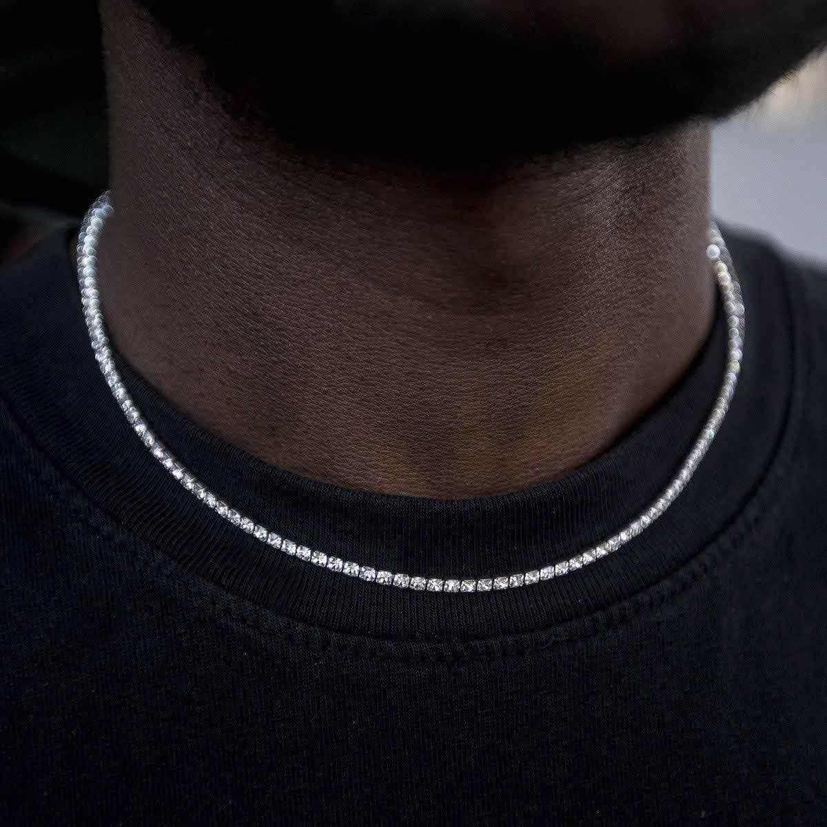 Saint Fade Micro Moissanite Tennis Chain